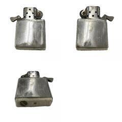 170590 現状品 ZIPPO ジッポ Rk3  60th Anniversary 1932-1992 1992年 ★動作未確認★ シルバー　いぶし銀 [1000023021883]の画像
