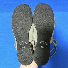 【未使用級 / COULEUR VARIE】フラットシューズ 3E 23cm ①の画像