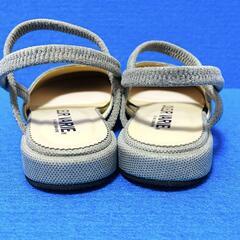 【未使用級 / COULEUR VARIE】フラットシューズ 3E 23cm ①の画像