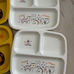 子ども用プレート皿の画像