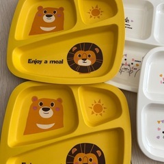 子ども用プレート皿の画像