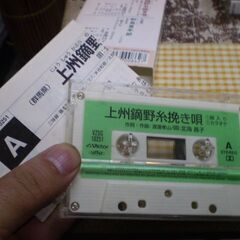 上州鏑野糸挽き唄／新島豊年節　北海昌子の画像