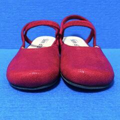 【未使用級 / COULEUR VARIE】フラットシューズ 3E 23cm ②の画像
