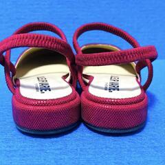 【未使用級 / COULEUR VARIE】フラットシューズ 3E 23cm ②の画像