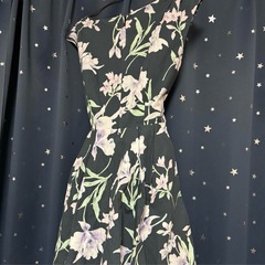 dazzlin ダズリン 花柄 ミニワンピース フレア ワンピースの画像