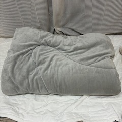 冬用掛け布団&枕セット&くまさんオットマン　の画像