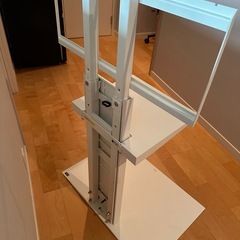 美品　テレビスタンド　ホワイト の画像