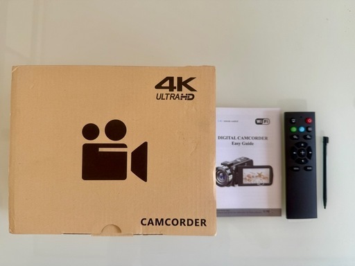 【ほぼ未使用】4Kビデオカメラ