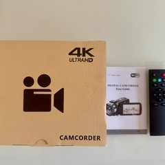 【ほぼ未使用】4Kビデオカメラの画像