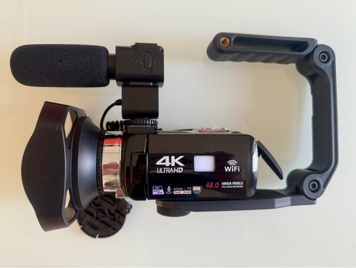 【ほぼ未使用】4Kビデオカメラ