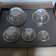 これ大事‼️オサレで可愛い ガラスボウルセットの画像