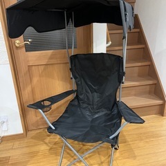 新品 屋根付きアウトドアチェアの画像