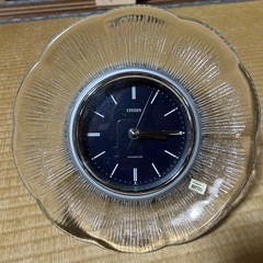 CITIZEN クオーツ置時計 昭和レトロの画像