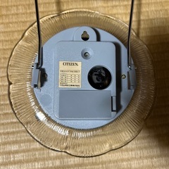 CITIZEN クオーツ置時計 昭和レトロの画像