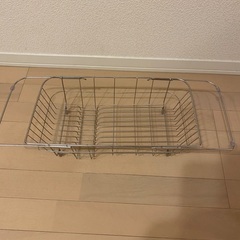 ニトリ　スライド水切りバスケットの画像