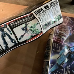 【相模原市中央区田名】◎引き取り限定◎ガンプラ MG ジェガン リゼル【※現状品につき内容よくご確認下さい】の画像