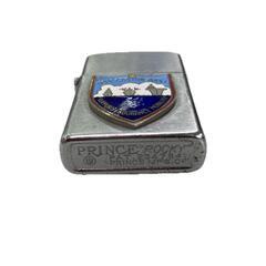 170590 現状品 ZIPPO ジッポ Rk3  PRINCE ”ROCKY” USS CASTOR AKSI 年式不明 ★動作品★ シルバー　ブルー [1000023022330]の画像