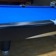 中古　ビリヤードテーブル　メトロコピータイプ　設置まで行います ラシャは新品の画像