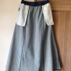 デニムスカート 美品の画像