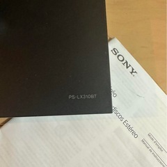 SONY レコードプレーヤー の画像