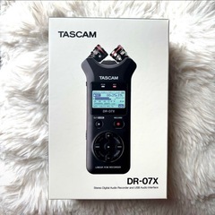 TASCAM DR-07X レコーダー/三脚+MicroSD+ウィンドジャマーの画像