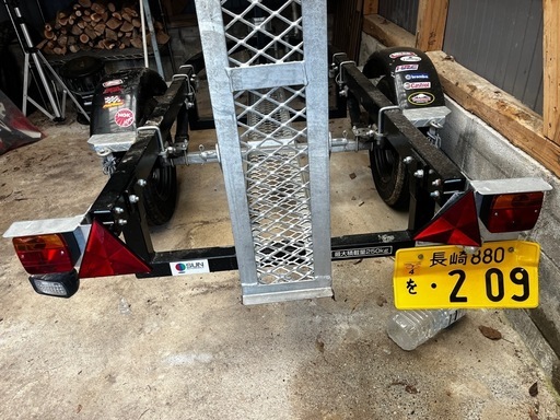 サントレックス　バイクトレーラー