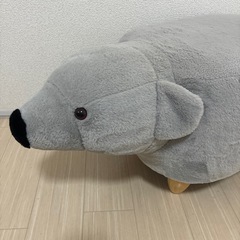 冬用掛け布団&枕セット&くまさんオットマン　の画像
