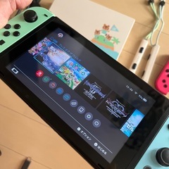 Switch 本体 どうぶつの森の画像