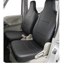 DA17V エブリイバン BONFORM シートカバー ブラック 中古品の画像