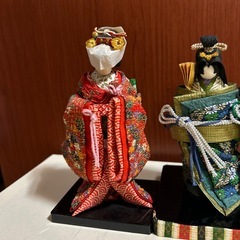 和紙人形の画像