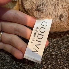 GODIVA ぬいぐるみの画像
