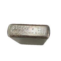 現状品 ZIPPO ジッポ 2000年製　アメリカ製　★動作品★ シルバー　いぶし銀 [1000023024440]の画像
