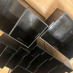 ニトリ　ファイルボックス　ブラック　の画像
