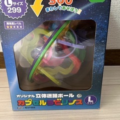 立体迷路ボールLサイズ　カプセルラビリンスの画像