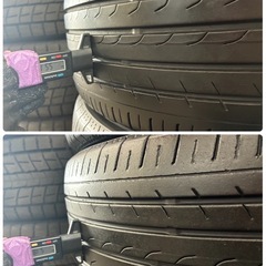 205/55R16🌈YOKOHAMAタイヤ🌈ブルーアースRV RV03🌈日本製サマータイヤ4本セット🌈　　管オの画像