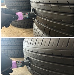 205/55R16🌈YOKOHAMAタイヤ🌈ブルーアースRV RV03🌈日本製サマータイヤ4本セット🌈　　管オの画像