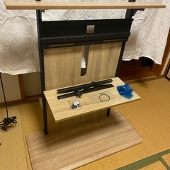 テレビスタンド【未使用:32〜75型対応】の画像