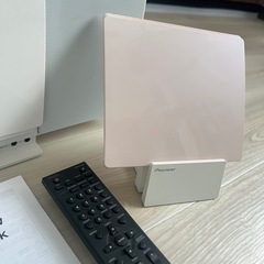 Pioneer X-SMC01BT✴︎CDミニコンポ✴︎交換フタカバーピンク付きの画像