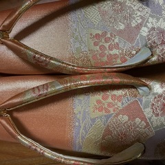 お祝い着　訪問着用　　バックと草履の画像