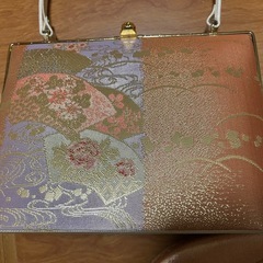 お祝い着　訪問着用　　バックと草履の画像