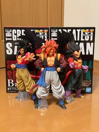 一番くじ ドラゴンボール THE GREATEST SAIYAN MASTERLISE ゴジータ 悟空 ベジータ　3体セット