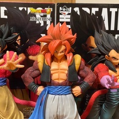 一番くじ ドラゴンボール THE GREATEST SAIYAN MASTERLISE ゴジータ 悟空 ベジータ　3体セットの画像