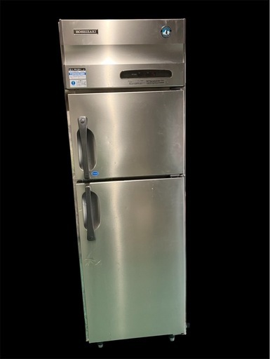 【中古】ジャンク ホシザキ業務用冷凍冷蔵庫 （冷243L、凍93L）【II081】