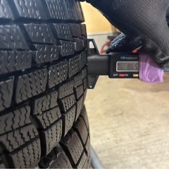 155/65R14🌈2021年製🌈日本製スタッドレス2本セット🌈溝は充分です‼️人気の軽自動車サイズ‼️  管オの画像