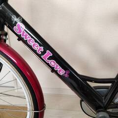 子供用自転車　24インチ　女の子用の画像