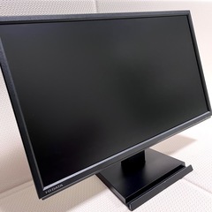 【モニターアームセット】美品 日本メーカー 21.5型ワイドディスプレイ I-O DATA LCD-AH221XDBの画像