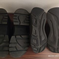  sketchersスニーカー(24.5)とYosuke 靴 (サイズ38)の画像