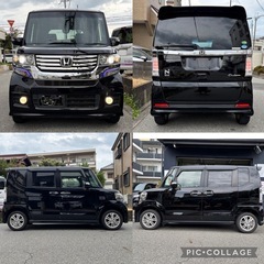 【兵庫】NBOXカスタム★G Lパッケージ★4WD★両側パワースライドドア★KENWOODナビ★TV・Bluetoothオーディオ★車検付き可能ですの画像