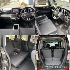 【兵庫】NBOXカスタム★G Lパッケージ★4WD★両側パワースライドドア★KENWOODナビ★TV・Bluetoothオーディオ★車検付き可能ですの画像