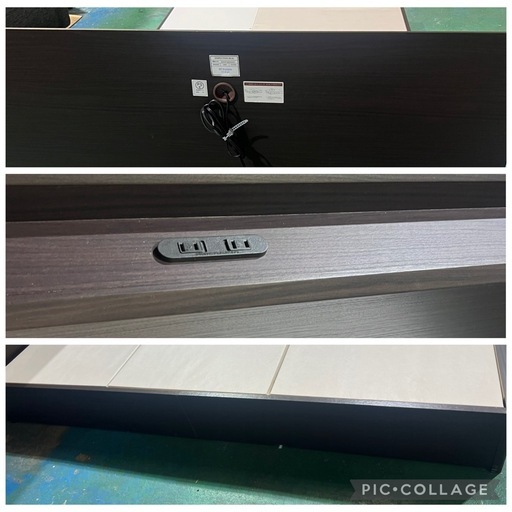 【ご成約】
ニトリ　ダブルベッド　Nスリープ【シミ有の為格安出品❗️】